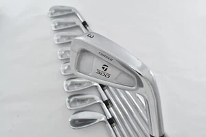 9PCS TaylorMade Forged T 300 Iron Set 3-4-5-6-7-8-9-PW-AW Flex-R Regular RH - Picture 1 of 17