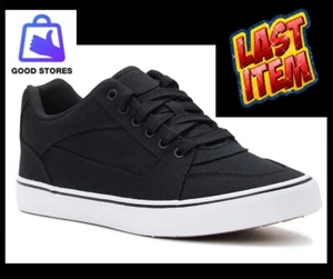 No Boundaries Men's Black Canvas Skate 2.0 Low Top Sneakers Size 13 NEW NO tag - Picture 1 of 9