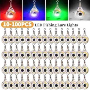 Mini señuelo de pesca luz forma de ojo señuelo de pesca luz LED caída profunda bajo el agua - Imagen 1 de 16
