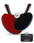 Ping Pong Paddles Set of 2 with Balls & Storage Case | Better Control |