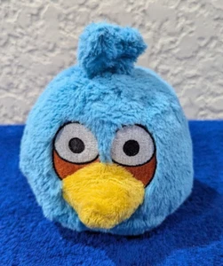 Angry Birds Blue Bird Jay Plüschtier Stofftier Commonwealth Spielzeug - 5 Zoll ohne Ton 2010 - Bild 1 von 6