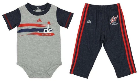 Washington Wizards 2pc Creeper & Pants Set "Little Rebounder"  Infant Baby Cover