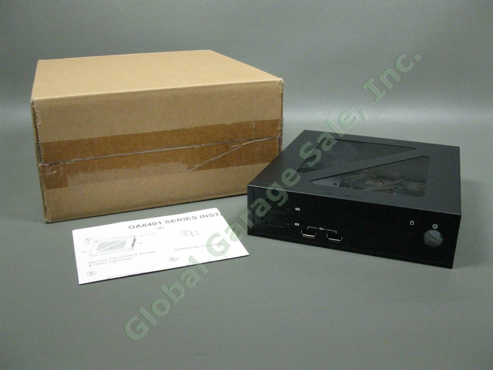 G-Alantic GA6401 DIY Empty Compact Mini-ITX PC Computer Case Vesa Wall Mount Fan - Image 1 of 4