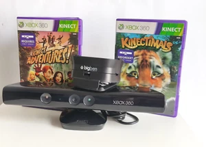 Xbox 360 Kinect Bundle Kamera Sensor mit TV Stand + Spiele Original Microsoft ⭐️ - Bild 1 von 9
