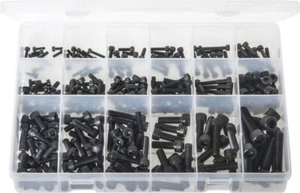 270 ASSORTMENT OF M4 5 6 8 10 12 Allen key Socket Screws HIGH TENSILE 12 DIN912 - Picture 1 of 17