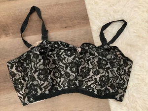 Vintage The Original Sculptress 38E Lace Soft Cup Wireless Bra Style 530 New - Picture 1 of 3