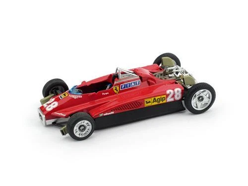 1 43 Brumm Ferrari 126 C2 Turbo Version Pironi 1982