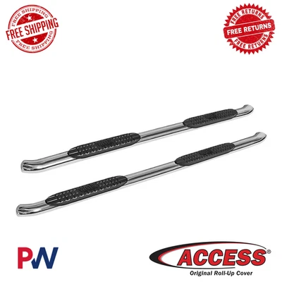 Westin Pro Traxx 4 Oval Nerf Step Bars For 05-21 Toyota Tacoma Access Cab - Image 1 of 3