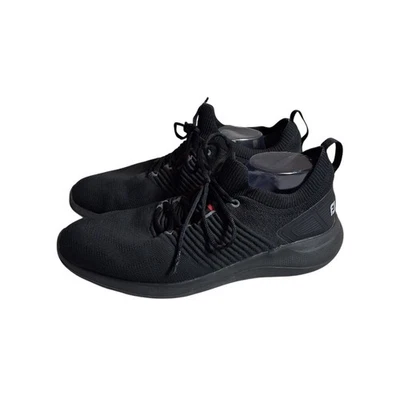 Footjoy FJ Flex XP Golf Shoes Mens 12 Wide Black Spikeless Shoes Sneakers 56271 - Image 1 of 4