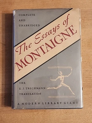 Modern Library Giant #G11 THE ESSAYS OF MONTAIGNE DJ HC 1946 Foto 1 de 4