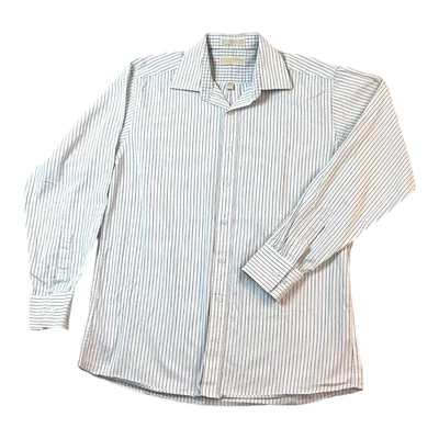 Camisa abotonada manga larga Michael Kors para hombre talla grande 16-34/35 Foto 1 de 4