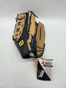 Guanto da softball - Wilson A360 14” RHT vera pelle NUOVO DI ZECCA con etichette - Foto 1 di 5