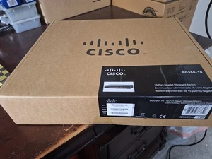 NEW-Cisco Systems SG350-10-K9-NA / 10 porte Gigabit gestito-SPEDIZIONE GRATUITA+RESTITUZIONE - Foto 1 di 4