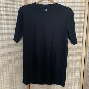 Raffi Shirt Mens Small Black Basic Tee Short Sleeve Crew Neck Italy Cotton - Picture 1 of 5