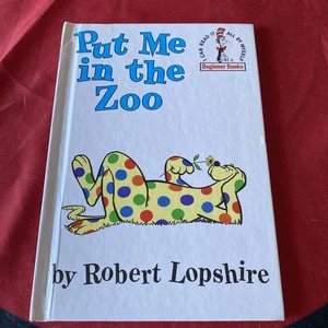 *KIDS* Dr. Seuss - Put Me in Zoo by Robert Lopshire (1960, VINTAGE Hard Book) - Picture 1 of 18