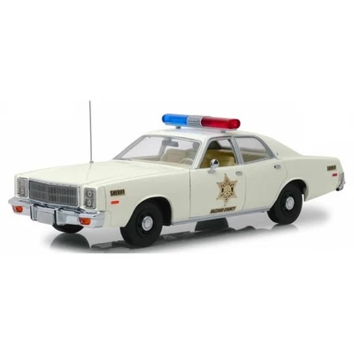 Plymouth Fury Dukes County Sheriff 1977 1/18 - 19055 GREENLIGHT - Immagine 1 di 4