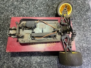 LOSI 1/14 Mini 8IGHT-T 4WD Truggy Chassis Parts Or Repair !! - Picture 1 of 13