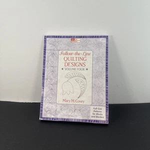 4: Follow-the-Line Quilting Designs Band 4: Full-Size Muster für Blöcke a - Bild 1 von 4