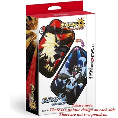 Nintendo Multi-Pouch Pokemon Ultra Sun and Ultra Moon for New Nintendo 2DS XL - Image 1 of 4