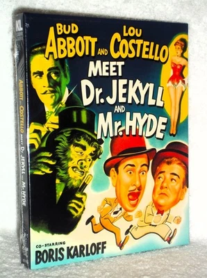 Abbott and Costello Meet Dr. Jekyll and Mr. Hyde (4K/Blu-ray, 2025) NEW comedy  - Image 1 of 4
