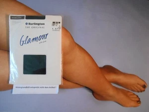 Burlington Glamour Strumpfhose 20 DEN Gr. 48-50 Schwarz # 3344 - Bild 1 von 2