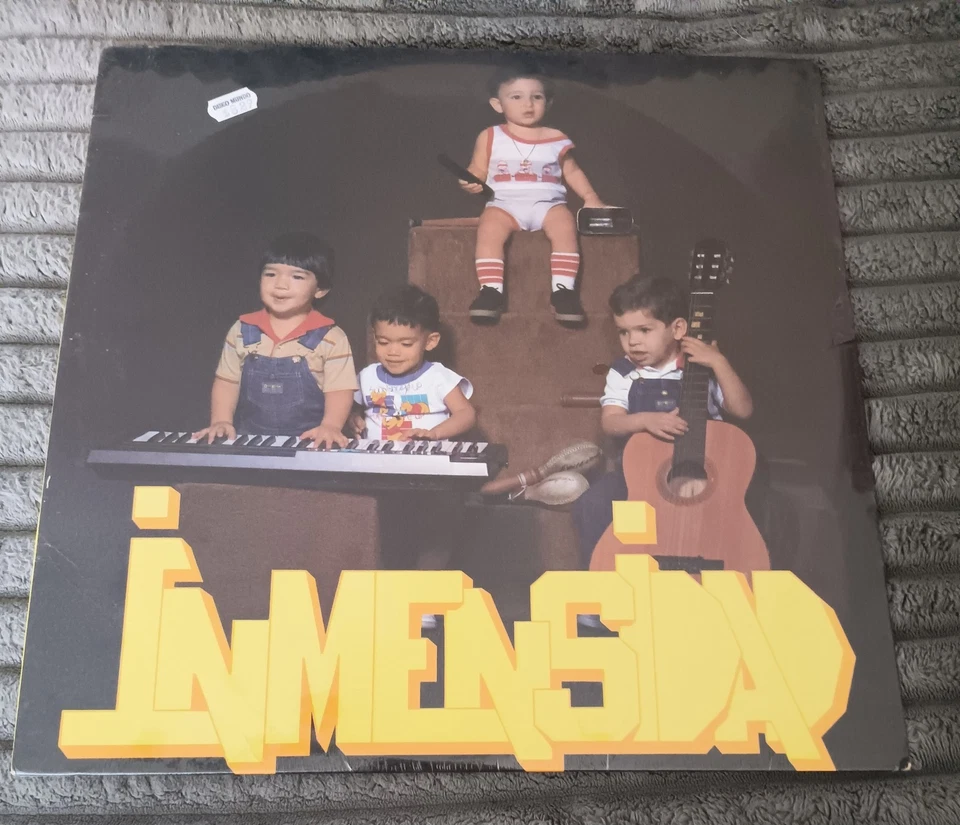 ORQUESTA INMENSIDAD - Alegrando Al Mundo (1987 Fania) Vinyl - Vintage NEW Sealed - Image 1 of 4