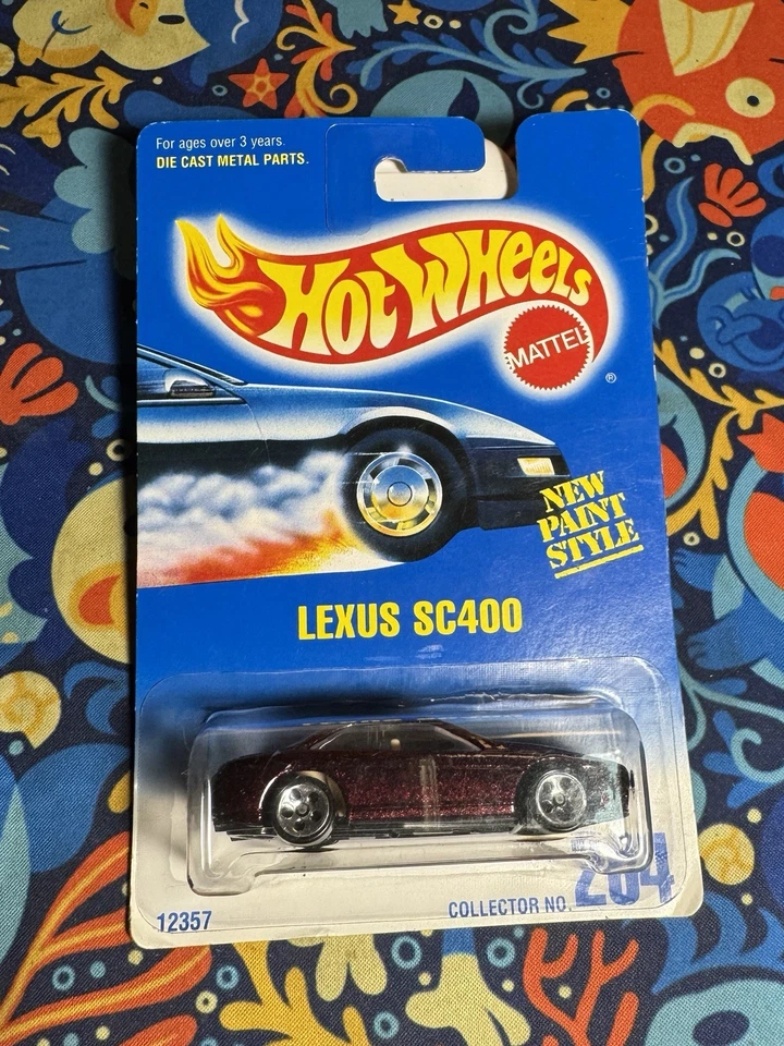 Tarjeta azul Hot Wheels #264 Lexus SC400 nueva en tarjeta HW03 Foto 1 de 1