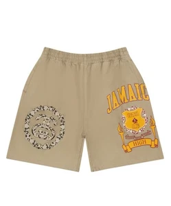 Denim Tears X Stussy Jamaika hoch khaki Shorts - XL - brandneu - 100 % authentisch - Bild 1 von 2