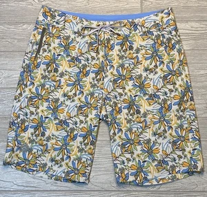 Stio Herren CFS Boardshorts Badehose Wandern schnelltrocknend Allover Print Größe 36 XL - Bild 1 von 11