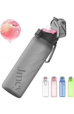 Jmey Air Water Up Bottle Flavor Pod, 32oz Leak Proof Sports Water Bottle Straw - Image 1 of 4