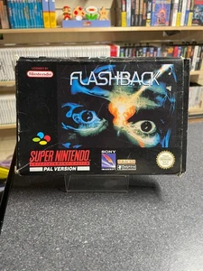 Flashback -Super Nintendo Entertainment System SNES - Boxed No Manual - Picture 1 of 9