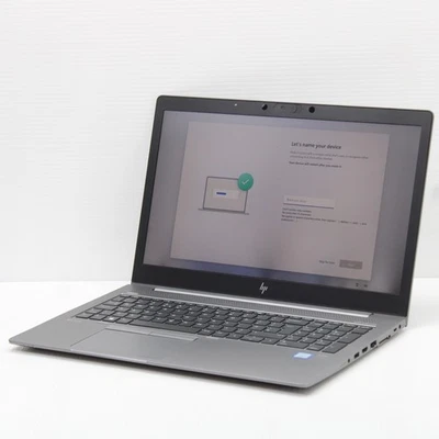 HP ZBook 15u G6 15.6 in Laptop Intel i7 8565U 16GB RAM 500GB SSD Radeon WX3200 - Image 1 of 4