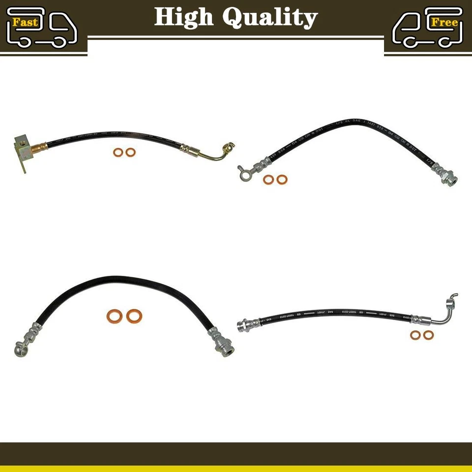 Línea de freno de manguera de freno delantera trasera para Mazda Miata 1,8 L 1,6 L Foto 1 de 4