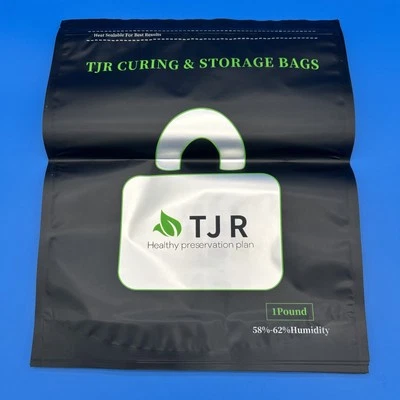 TJR CURING & STORAGE BAGS 6- 1 Pound Storage Terp Bags 58%-62% Humidity Control Bags for Curing TJR Curing