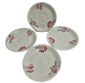 Juego de 4 platillos taza té porcelana Patrick Frey Paris Bazoches (B11) - Imagen 1 de 8