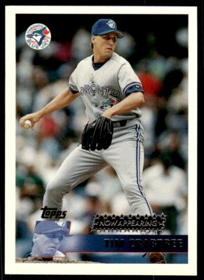 1996 Topps Baseball Card Tim Crabtree Toronto Blue Jays #351 - Image 1 of 2