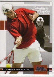 2005 Ace Signature Series -  Sebastien Grosjean Single Tennis Card #45 - Picture 1 of 1