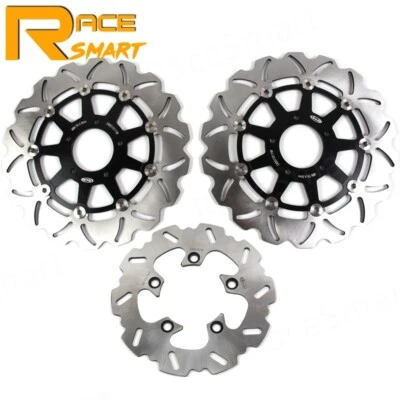 Front Rear Brake Disc Rotors For Suzuki SV1000 SV1000S 2003 2004 2005 2006 2007 — 第 1/4 张图片