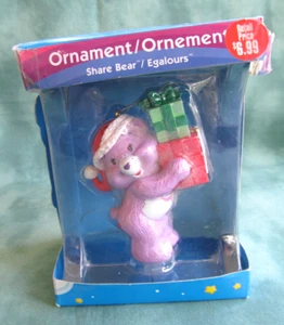 Boxed American Greetings Care Bear "Share Bear" Christmas Ornament 2006 - Picture 1 of 4