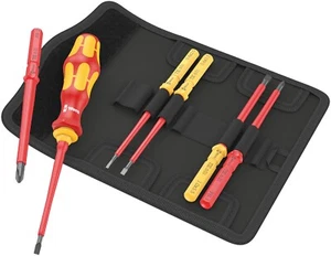Wera Kraftform Kompakt VDE 7 Universal 1 Tool Finder Insulated Screwdriver Set - Picture 1 of 13