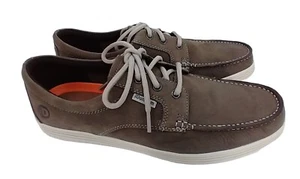 Dunham Men's Colchester Moc Low Boat Shoes Size 12 Brown CH5078 NEW - Picture 1 of 6