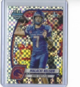 Bowman Chrome U Malachi Nelson 1st Rookie X-fractor SP #196 2024 - Imagen 1 de 1