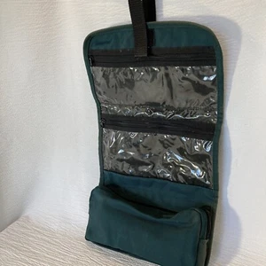 Briggs n Riley Kulturbeutel Rasierdopp Make-up grün Reiseset hängend kompakt - Bild 1 von 6