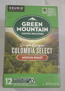 GREEN MOUNTAIN - SINGLE ORIGIN COLOMBIA SELECT MEDIUM ROAST COFFEE - 12KCUPS - Bild 1 von 1