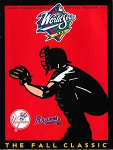 Programa oficial de la Serie Mundial 1999 - Yankees vs Braves - Imagen 1 de 1