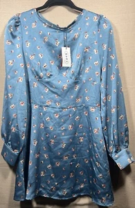 Cider Floral Dress Size Large New With Tags  - Picture 1 of 6