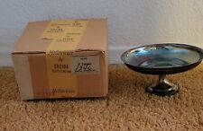 Vintage Oneida 6 inch Compote Dish by Holloware Silversmiths, original box