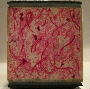 Stampendous TC04 Paper Texture Cube 3 Sided Wood Mount Stamp - New - Picture 1 of 6