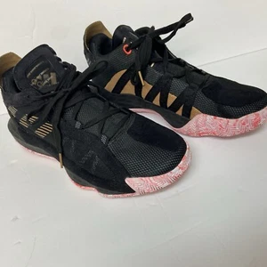 Mens Adidas Dame 6 Signal Pink Size 8.5 U.S. Damian Lilliard 779001 - Picture 1 of 7