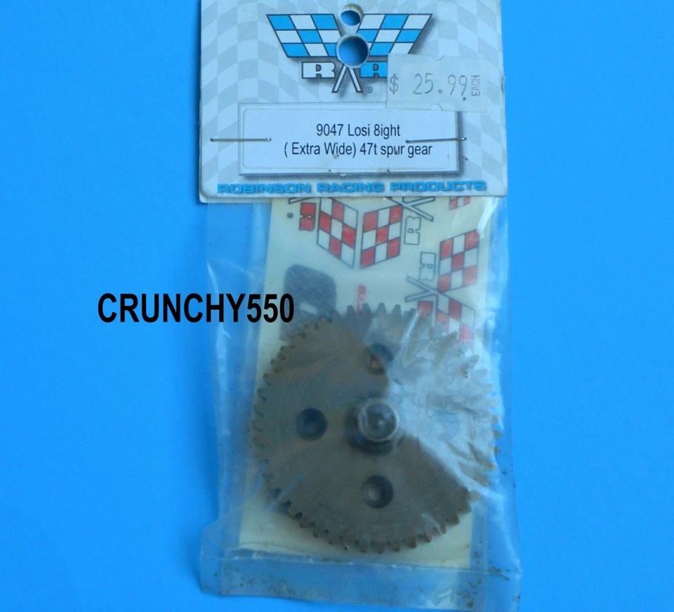 Team Losi 8ight Spur Gear Extra Wide 47T Robinson Racing 9047 RC Part - Image 1 of 1